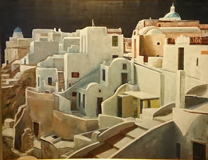 武利光氏の絵画